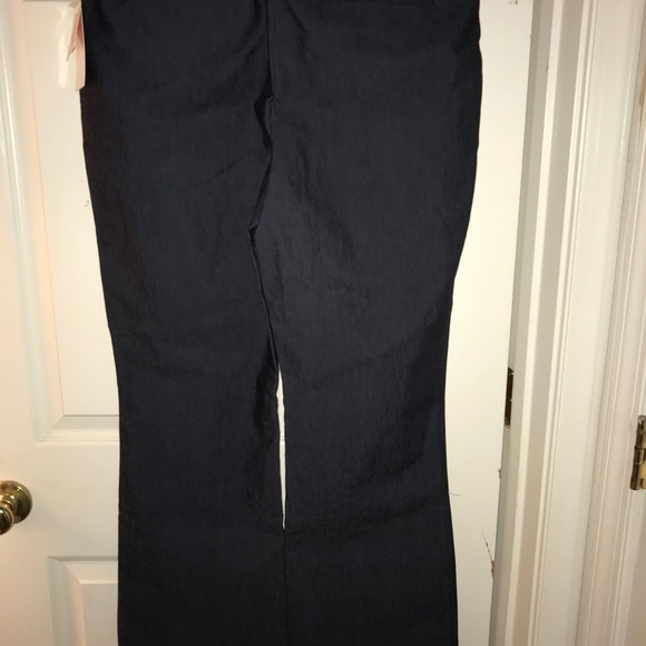 ISAAC MIZRAHI Dress Pants Boot Cut INDIGO Sz 12L - Picture 3 of 5